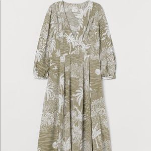 NWT H&M Desmond & Dempsey Green Dress